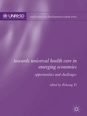 cover image of Towards Universal Health Care in Emerging Economies